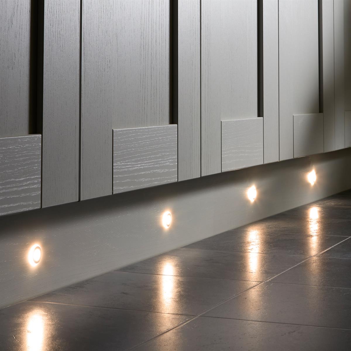 Sensio Halo TrioTone™ Colour Switchable LED Plinth Lights